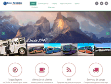 Tablet Screenshot of busesfernandez.com